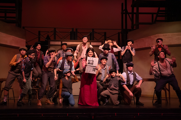 Photo Coverage: Extra Extra! NEWSIES Come to the Gallery Players Image