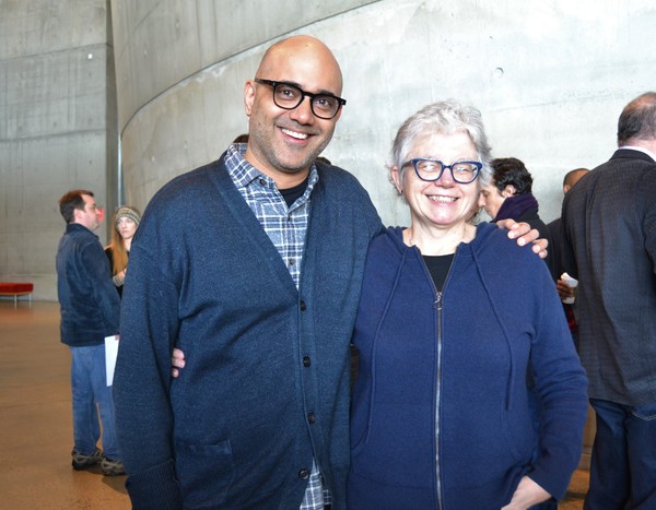 Ayad Akhtar and Jackie Maxwell  Photo