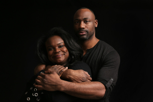 Jamal James and Lisa Tharps in The Royale by Marco Ramirez at the Kitchen Theatre Com Photo