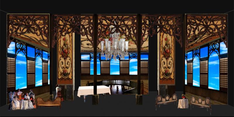 EXCLUSIVE: First Look at the Scenic Design of NOLI ME TANGERE, THE OPERA 2019 Image