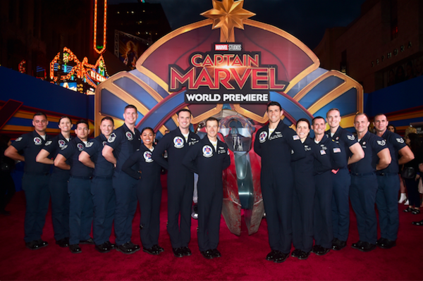 Photo Flash: Brie Larson, Samuel L. Jackson Attend CAPTAIN MARVEL World Premiere Image