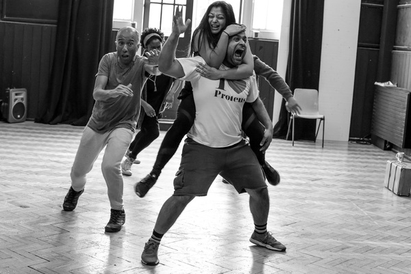 Photo Flash: Inside Rehearsal For Proteus Theatre's MACBETH Image