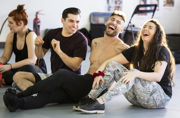 Photo Flash: In Rehearsal with the UK Tour of HAIR Image