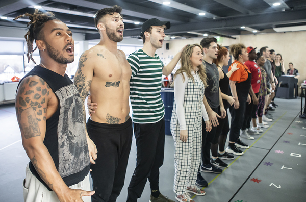 Photo Flash: In Rehearsal with the UK Tour of HAIR Image