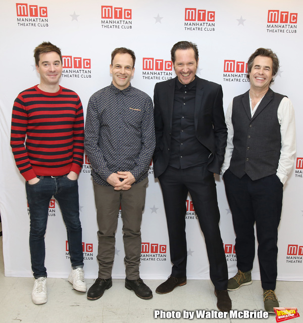 James Graham, Jonny Lee Miller, Bertie Carvel and Rupert Goold Photo