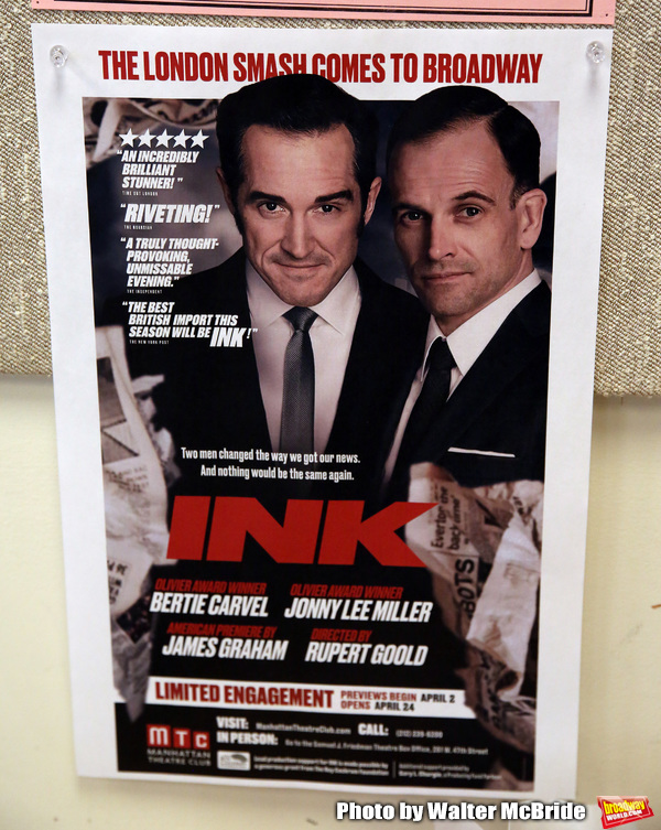 Photo Coverage: Meet the Cast of MTC's INK, Led By Jonny Lee Miller and Bertie Carvel!  Image