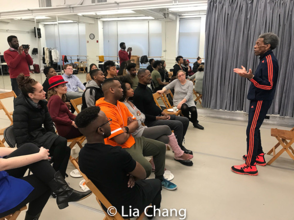 Photo Flash: Chatting With Director Andre De Shields In The SOPHISTICATED LADIES Rehearsal Room Image