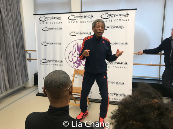 Photo Flash: Chatting With Director Andre De Shields In The SOPHISTICATED LADIES Rehearsal Room Image
