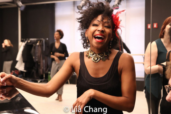 Photo Flash: Chatting With Director Andre De Shields In The SOPHISTICATED LADIES Rehearsal Room Image
