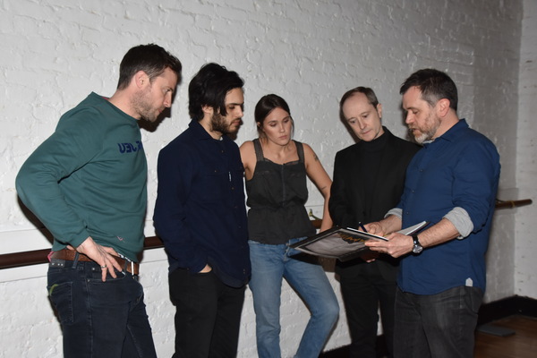 Jonathan Forbes, Aria Shahghasemi, Eden Brolin, Andrew Sellon and Sean Hagerty Photo