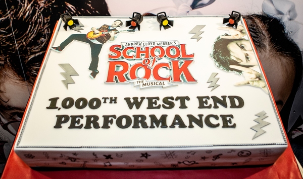 Photo Flash: SCHOOL OF ROCK Celebrates 1,000 Performances in London Image