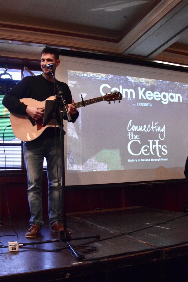 Photo Coverage: Colm Keegan Kicks off his 'CONNECTING THE CELTS' Tour at Rory Dolan's 