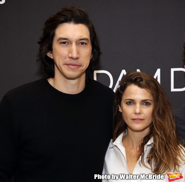 Adam Driver and Keri Russell Photo