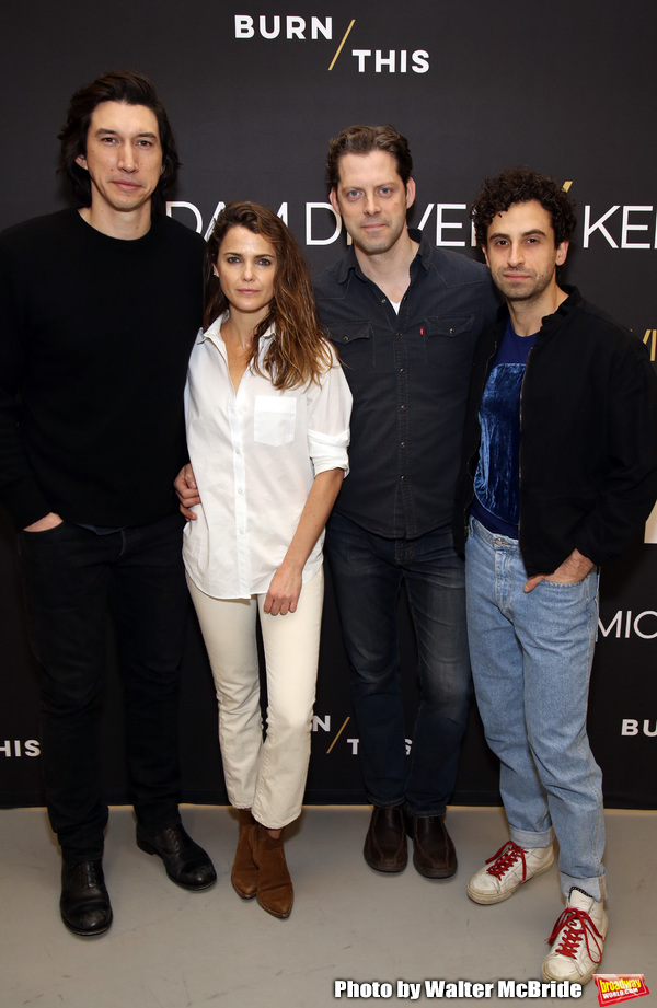 Adam Driver, Keri Russell, David Furr and Brandon Uranowitz Photo