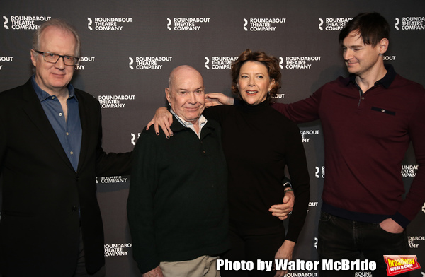 Tracy Letts, Jack O'Brien, Annette Bening and Benjamin Walker  Photo