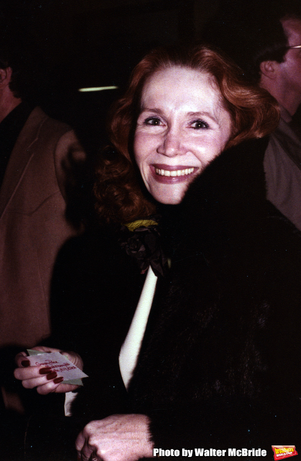 Katherine Helmond attends a Broadway Show on October 14, 1979 in New York City. Photo