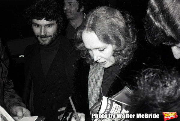 David Christian and Katherine Helmond attend a Broadway Show on November 1, 1980 in N Photo