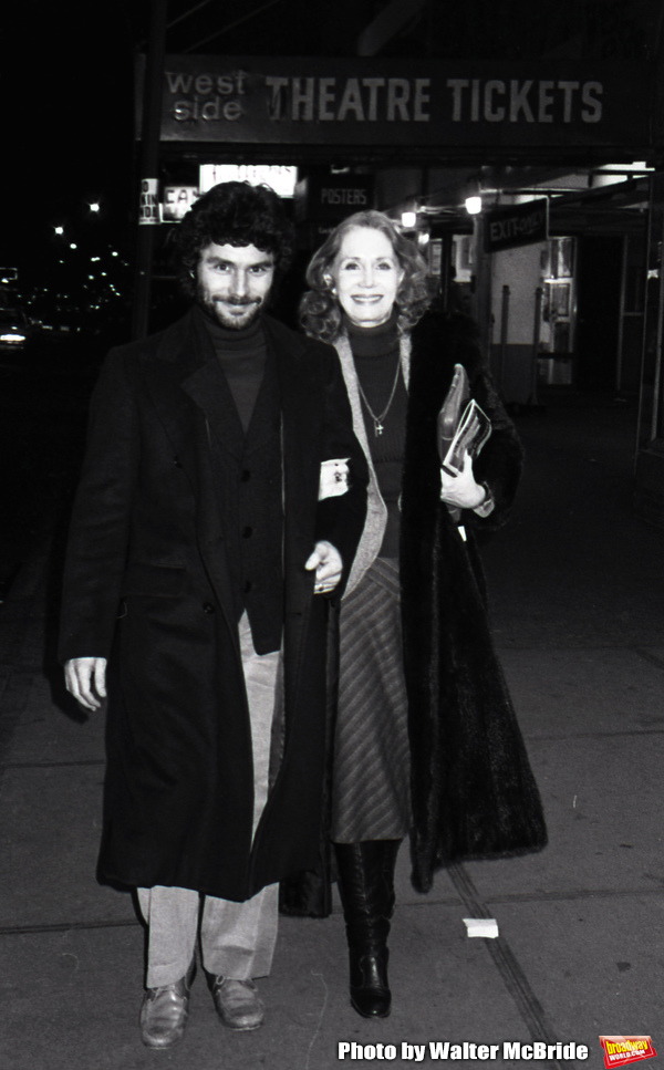 David Christian and Katherine Helmond attend a Broadway Show on November 1, 1980 in N Photo