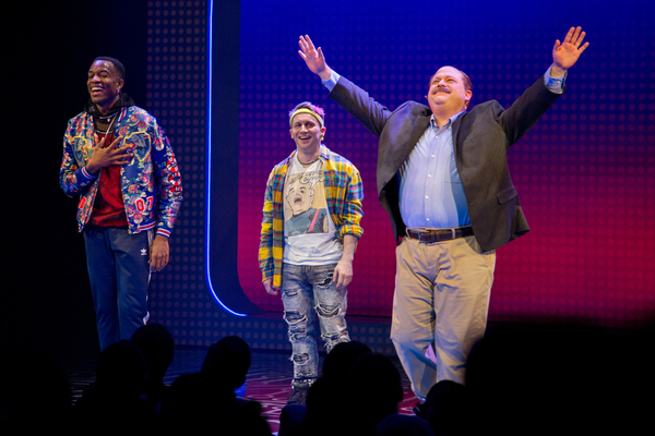 Photo Coverage: BE MORE CHILL Cast Syncs Up for Opening Night Bows! Image