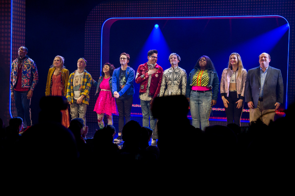 Photo Coverage: BE MORE CHILL Cast Syncs Up for Opening Night Bows! Image