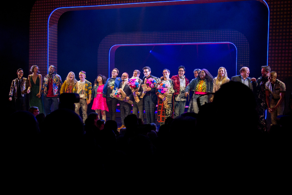 Photo Coverage: BE MORE CHILL Cast Syncs Up for Opening Night Bows! Image