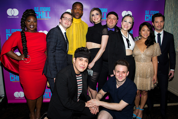 Photo Coverage: C-c-c-come On and Chill Out with the Cast of BE MORE CHILL on Opening Night! Image