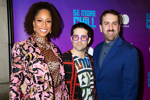 Photo Coverage: Lin-Manuel Miranda & More Walk the Red Carpet for BE MORE CHILL Image