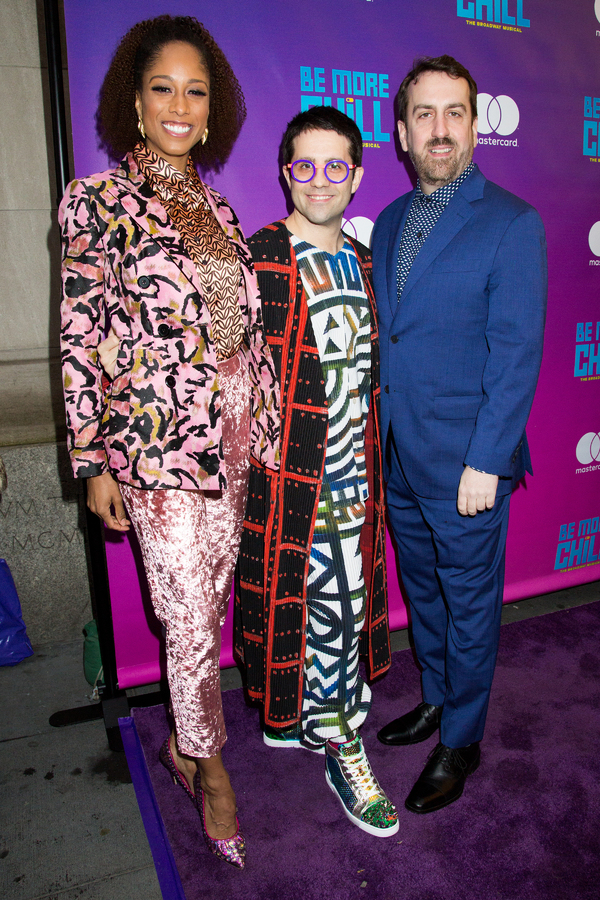 Photo Coverage: Lin-Manuel Miranda & More Walk the Red Carpet for BE MORE CHILL Image