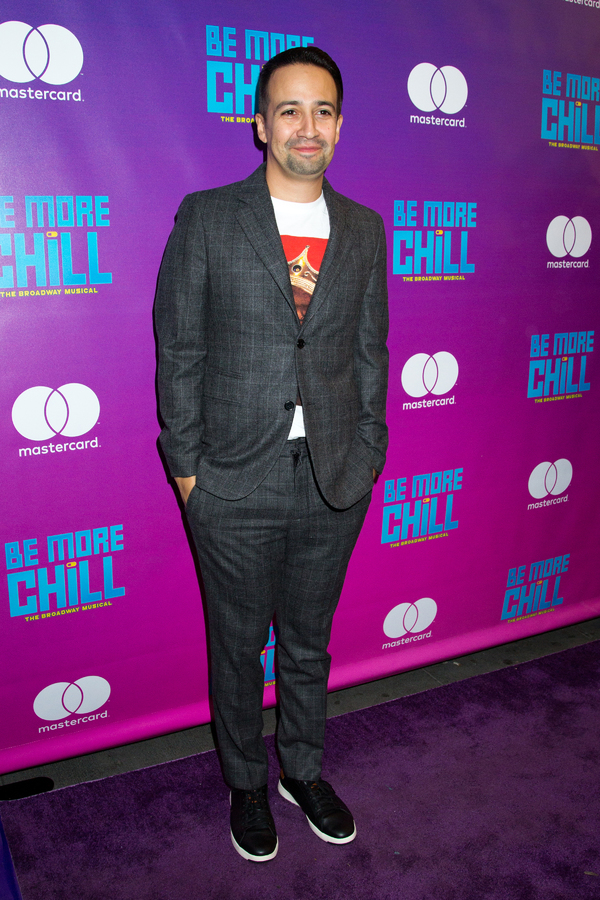 Photo Coverage: Lin-Manuel Miranda & More Walk the Red Carpet for BE MORE CHILL Image