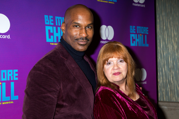 Photo Coverage: Lin-Manuel Miranda & More Walk the Red Carpet for BE MORE CHILL Image