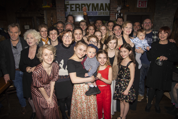 Photo Coverage: THE FERRYMAN Celebrates Re-Opening Night with New Company! 