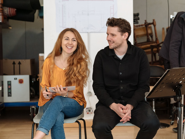 Photo Flash: Inside Rehearsal For THE PHLEBOTOMIST at Hampstead Theatre Image