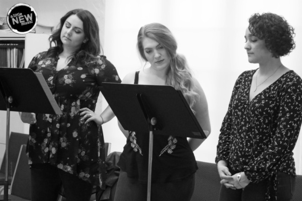 Photo Flash: Photo Flash: The Cast Of A LITTLE NEW MUSIC's 19th Edition In Rehearsal Image