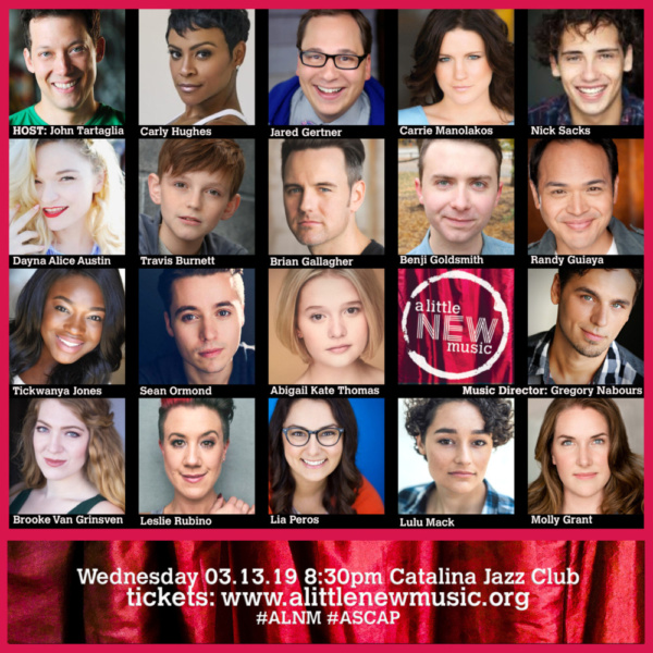Photo Flash: Photo Flash: The Cast Of A LITTLE NEW MUSIC's 19th Edition In Rehearsal Image
