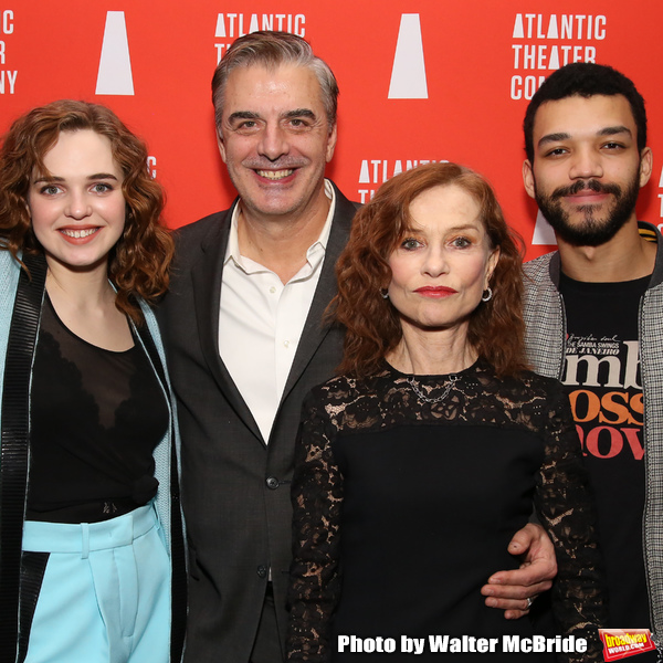 Odessa Young, Chris Noth, Isabelle Huppert, Justice Smith  Photo