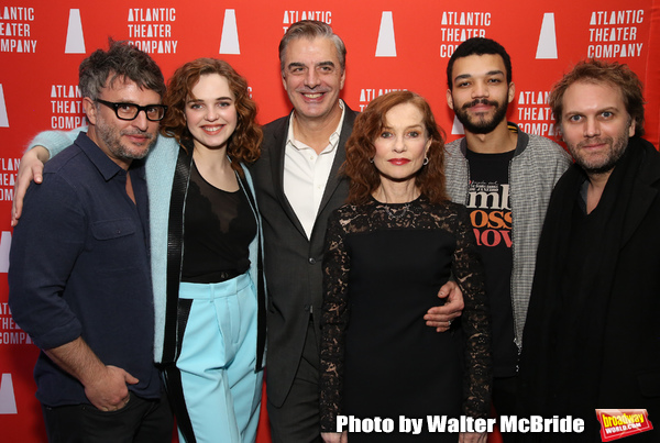 Trip Cullman, Odessa Young, Chris Noth, Isabelle Huppert, Justice Smith and Florian Z Photo