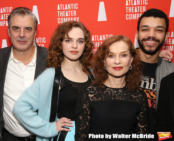 Odessa Young, Chris Noth, Isabelle Huppert and Justice Smith  Photo