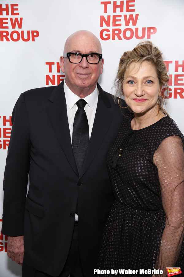 Serge Nivelle and Edie Falco  Photo