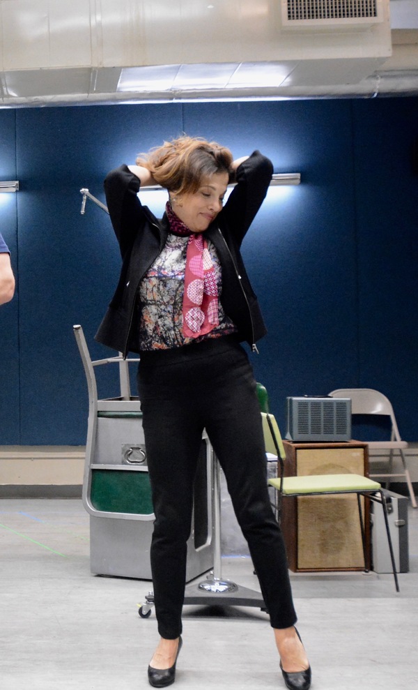 Photo Coverage: In Rehearsal with the Cast of SMART BLONDE 