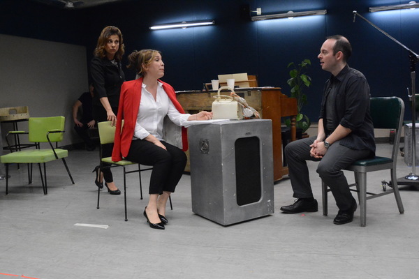 Photo Coverage: In Rehearsal with the Cast of SMART BLONDE Image
