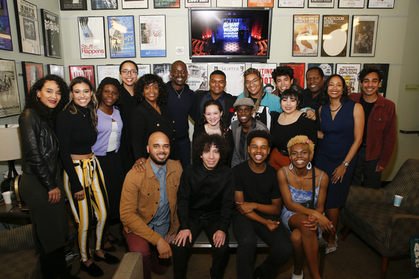 The finalists and advisors during the August Wilson Monologue Competition Los Angeles Photo