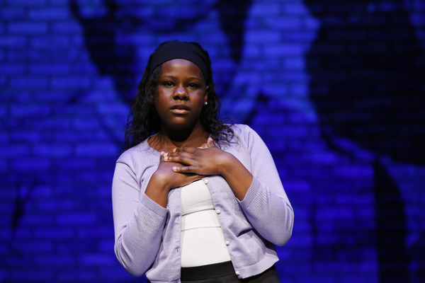 Laila C. Stewart performs during the August Wilson Monologue Competition Los Angeles  Photo