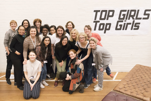 Photo Flash: Inside Rehearsal For TOP GIRLS at the National Theatre 