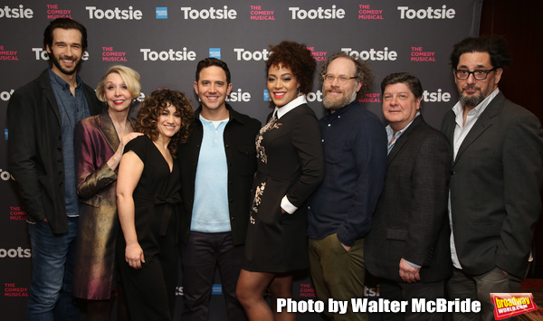 John Behlmann, Julie Halston, Sarah Stiles, Santino Fontana, Lilli Cooper, Andy Grote Photo