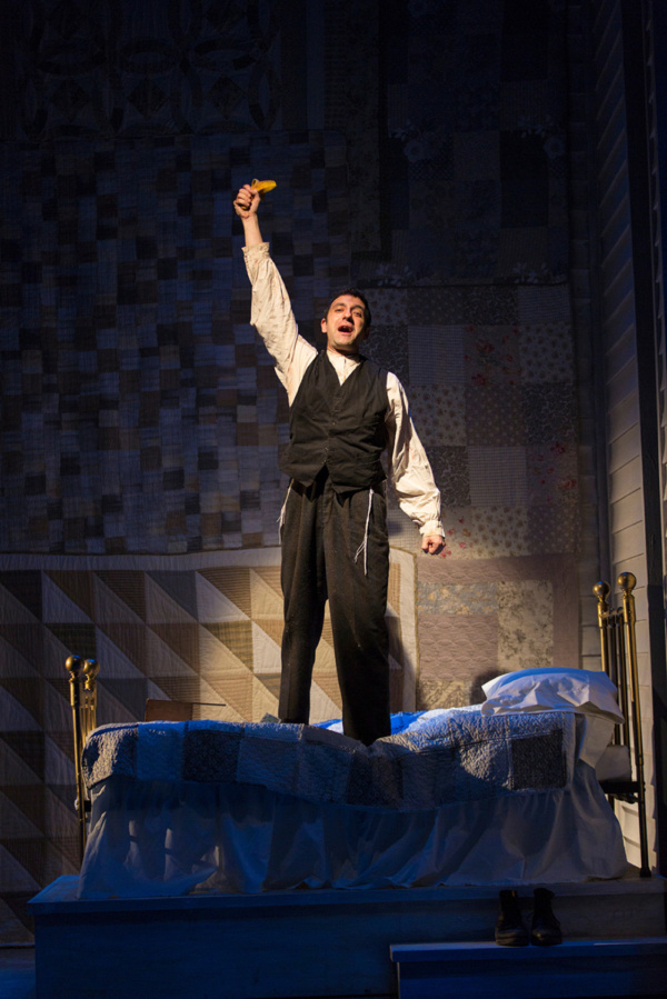 Benjamin Pelteson in The Immigrant, written by Mark Harelik, conceived by Mark Hareli Photo
