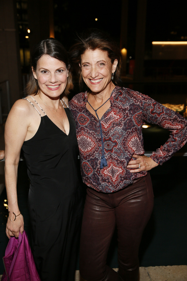 From left, actors Suzanne Cryer and Amy Aquino Photo