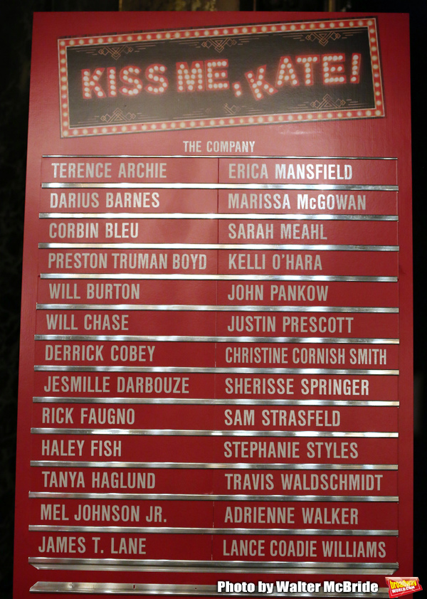Photo Coverage: Another Op'nin, Another Show! Check Out the Cast of KISS ME, KATE Taking Their Opening Night Bows Image