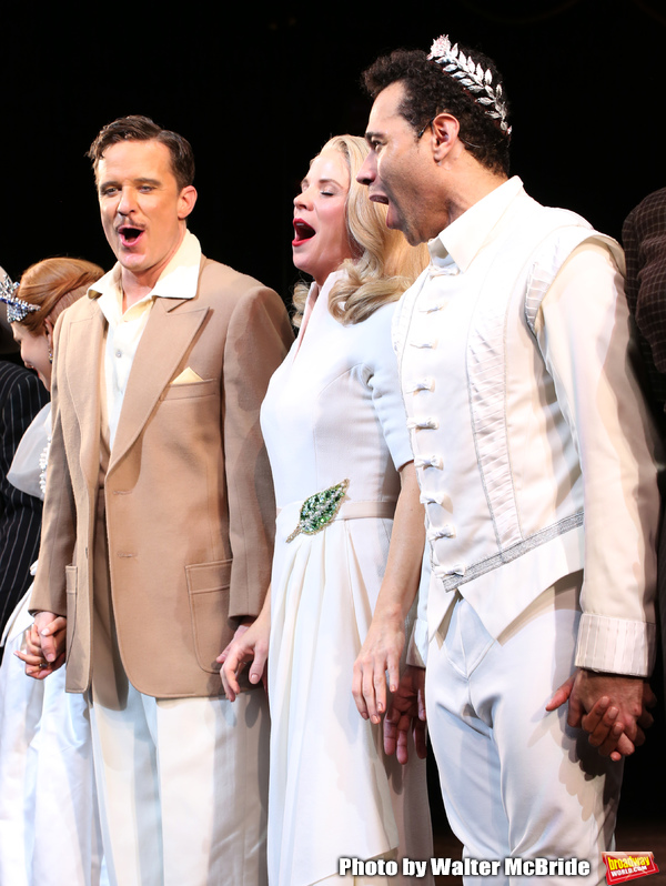 Will Chase, Kelli O'Hara, Corbin Bleu  Photo