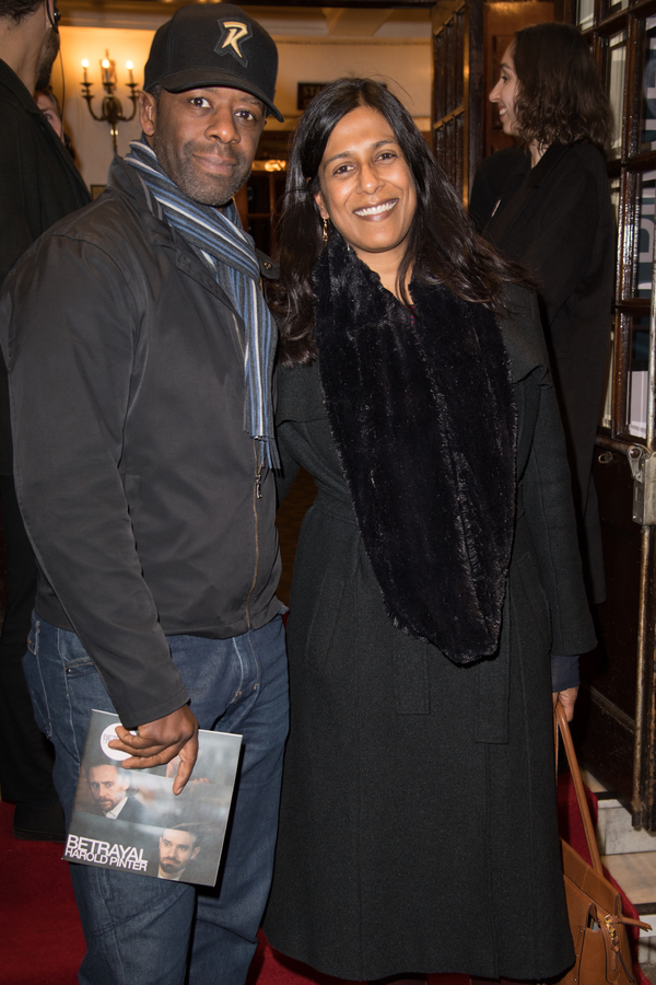 Photo Flash: BETRAYAL Celebrates Opening Night Image