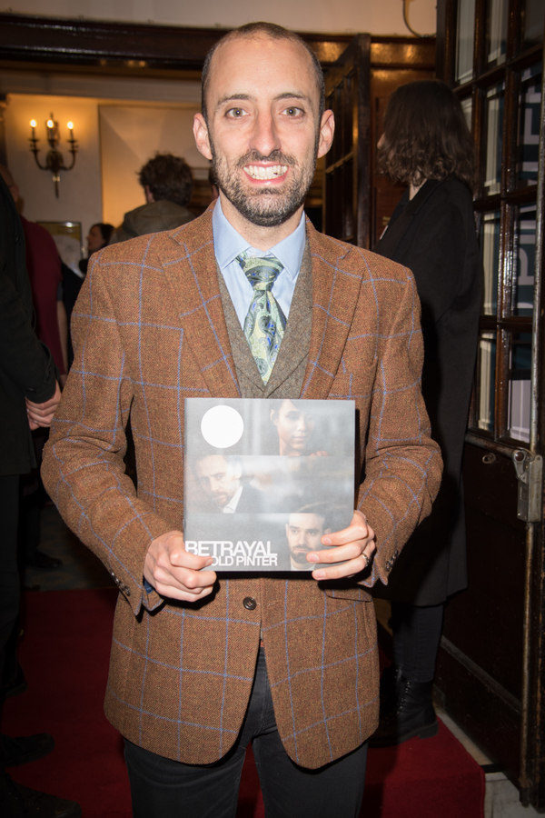 Photo Flash: BETRAYAL Celebrates Opening Night Image